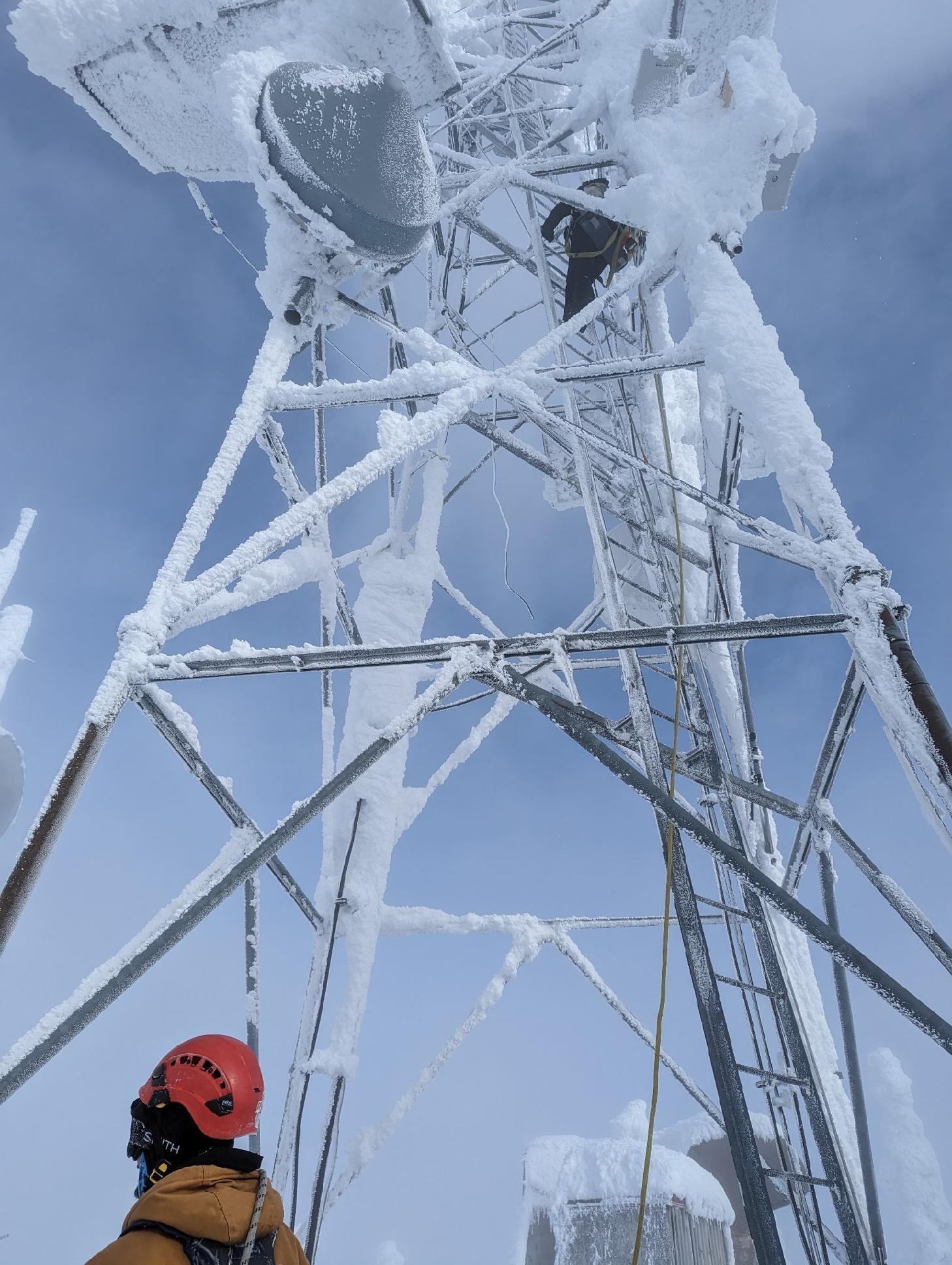 January 25, 2023 - Work at the Sandpoint translator is happening!