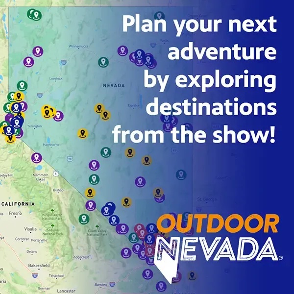 Outdoor Nevada Map