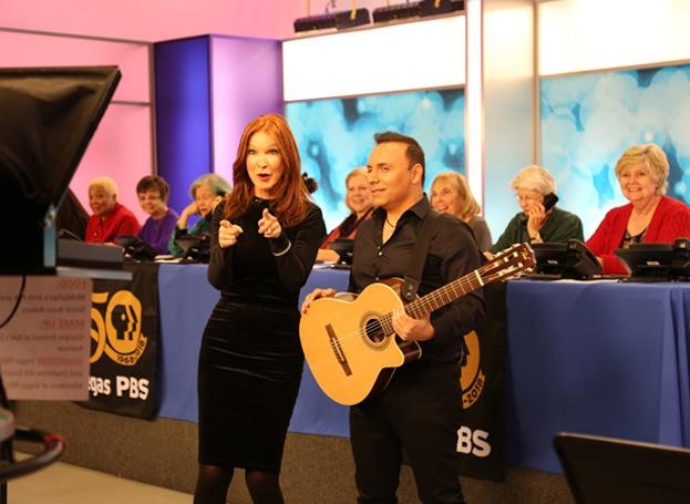 Host Judyann Price with Pavlo in 2018