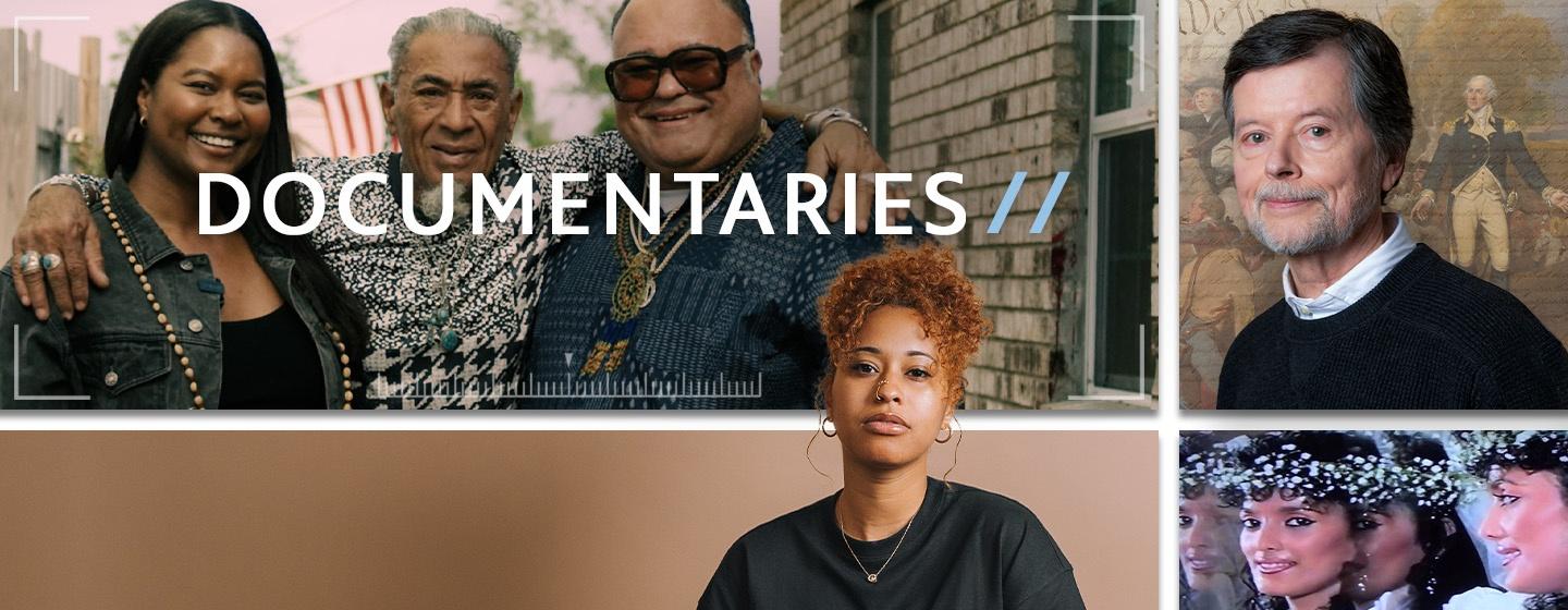 Documentaries collection featuring various people from PBS documentaries.