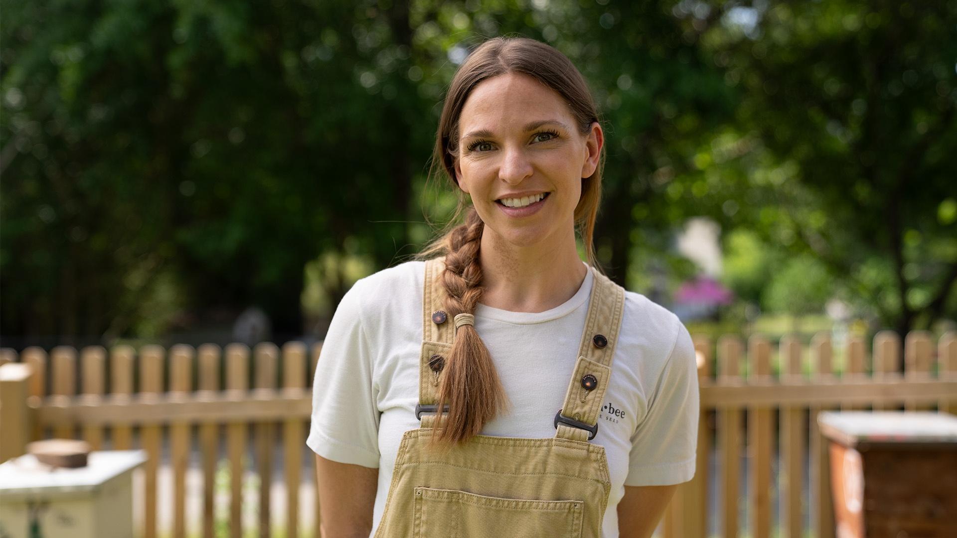 Mary Garrison smiling.