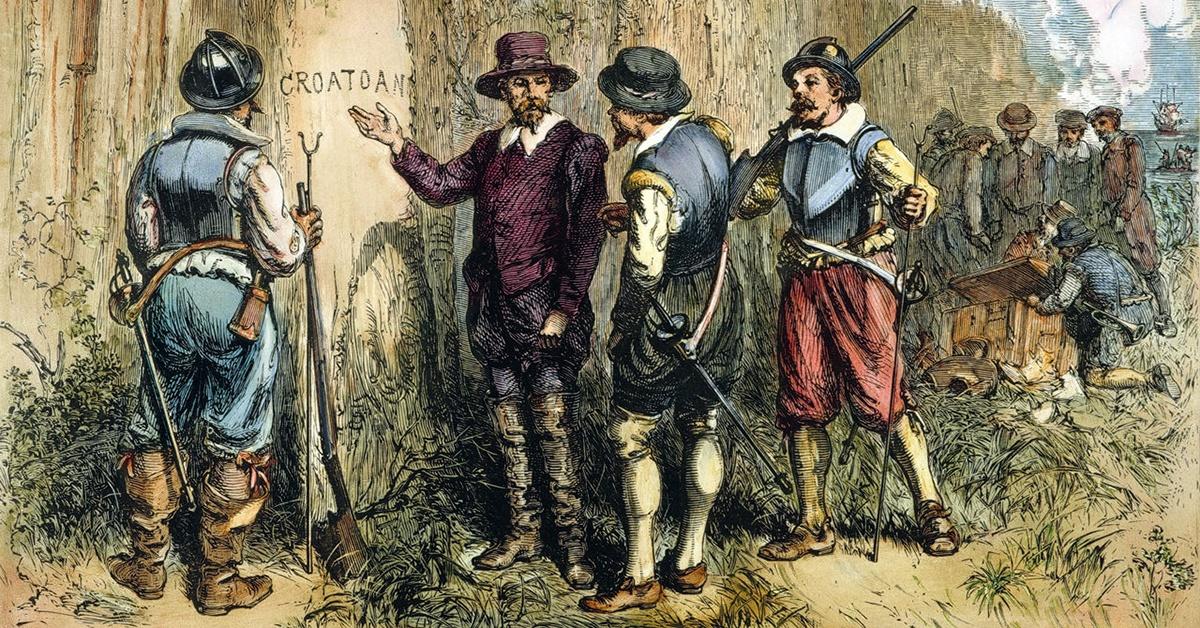 A image of the 'Lost Colony'.