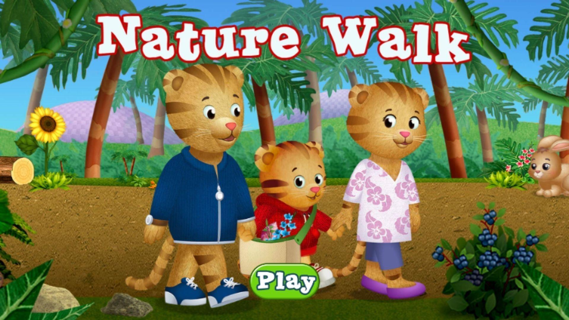 The Daniel Tiger's Neighborhood PBS KIDS game, "Nature Walk."