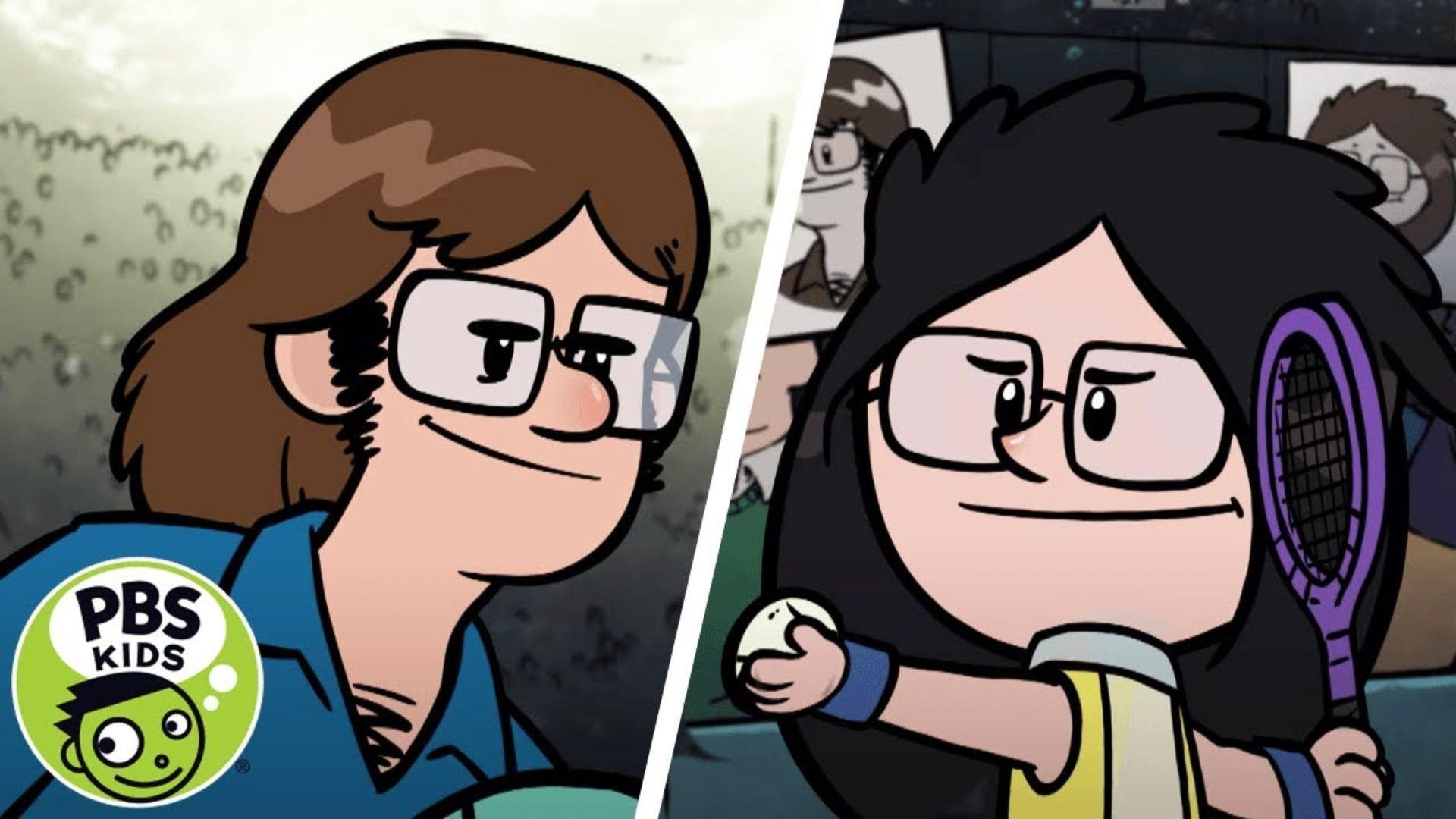 Billie Jean King vs. Bobby Riggs on Xavier Riddle.