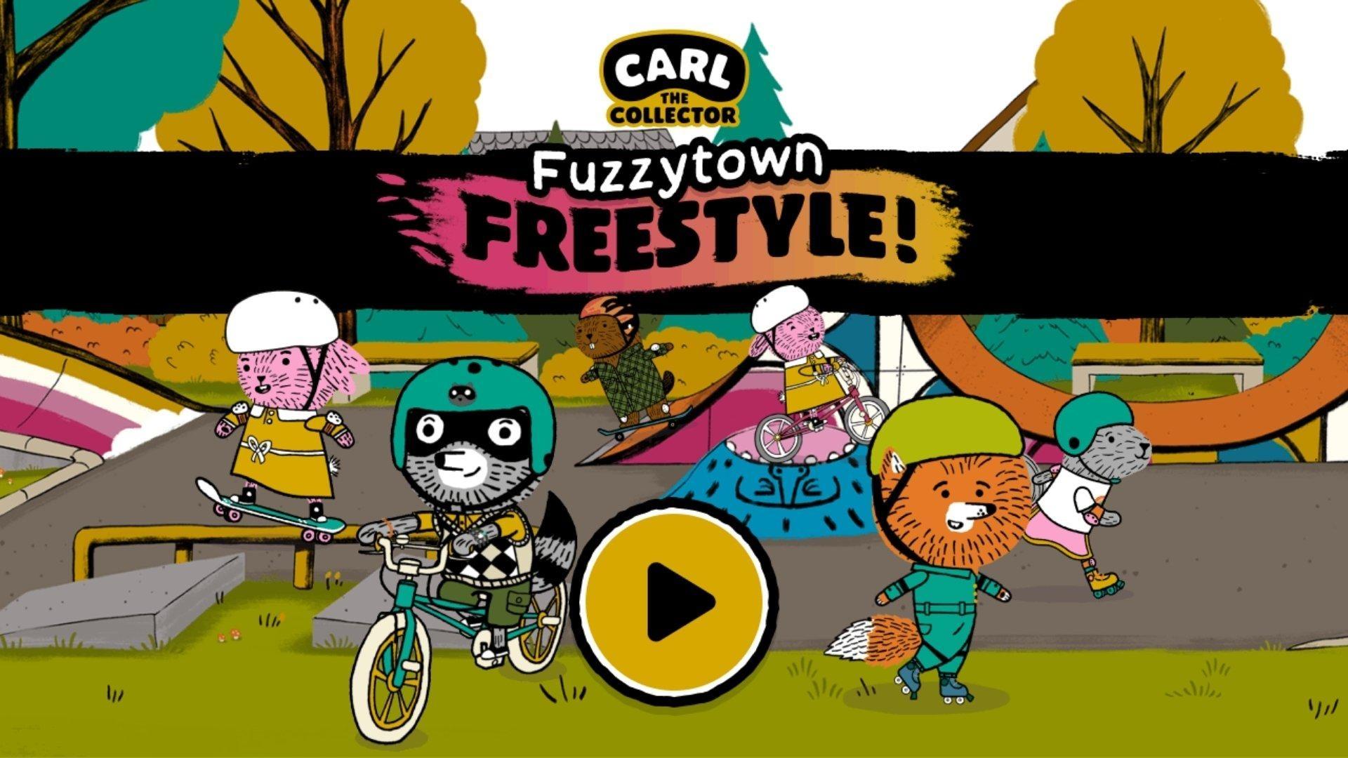 The PBS KIDS Game from Carl the Collector, Fuzzytown Freestyle.