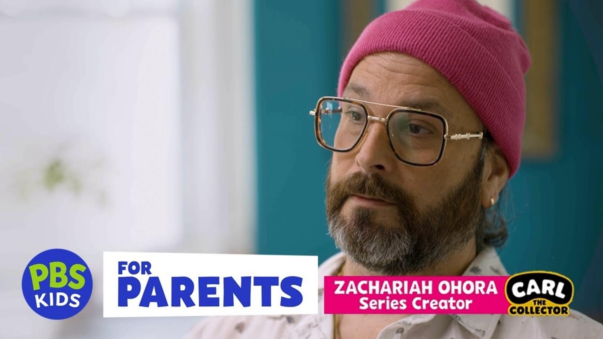 PBS KIDS For Parents: Zachariah O'Hora, the series creator of "Carl the Collector."