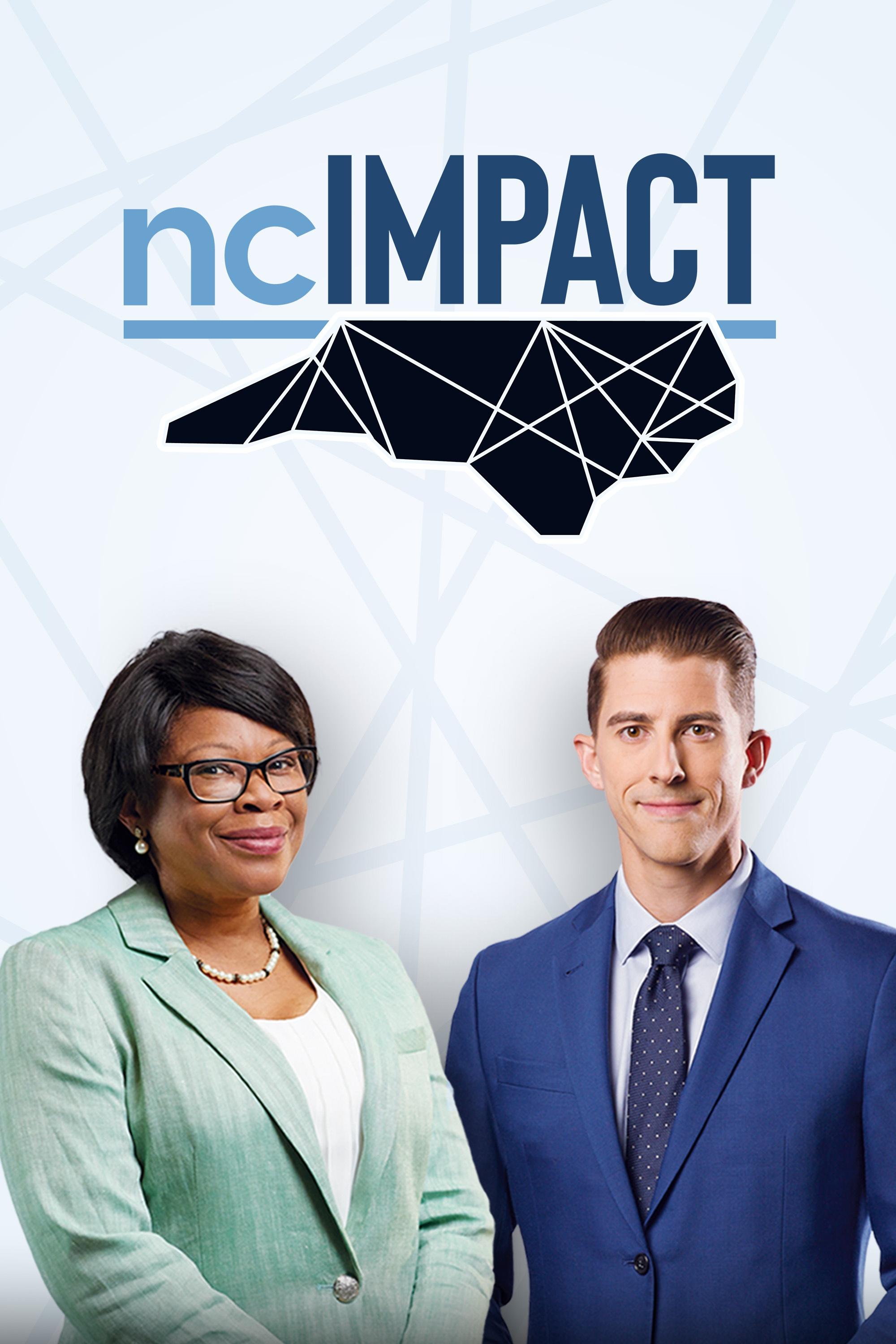 Hosts of ncIMPACT Anita R. Brown-Graham and David Hurst.