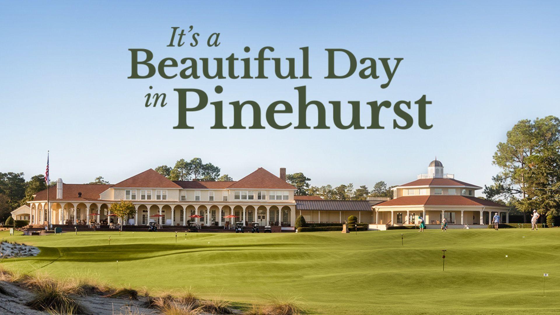 It's a Beautiful Day in Pinehurst key art.
