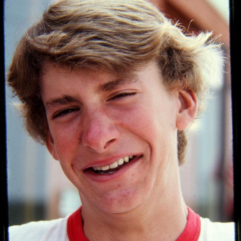 Close-up photo of John Patterson as a teenager.