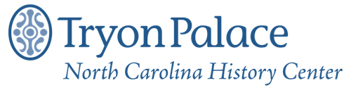 Tyron Palace Logo in blue