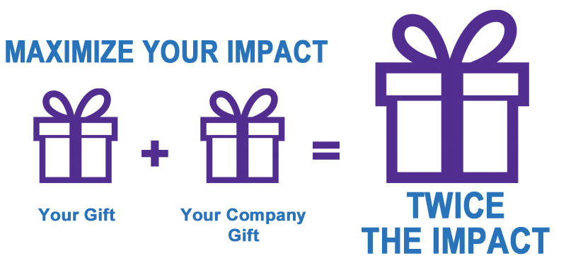 Get a matching gift from your employer. Check below!