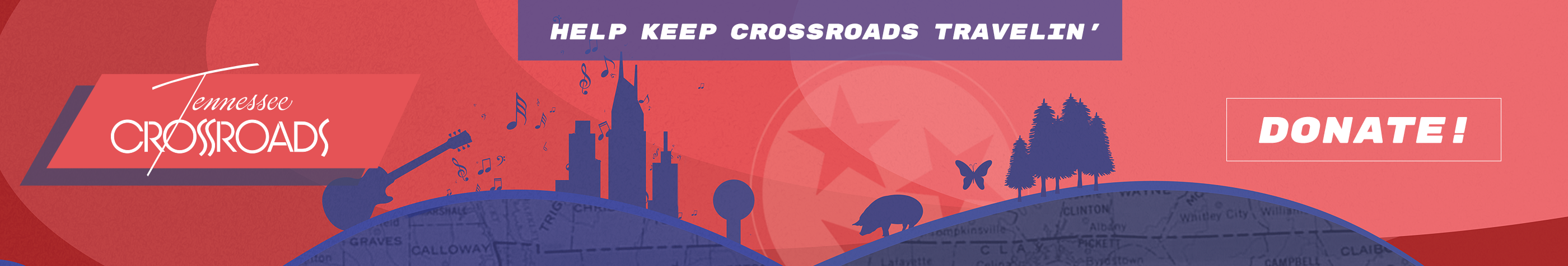 Donate and Help Keep Crossroads Travelin'