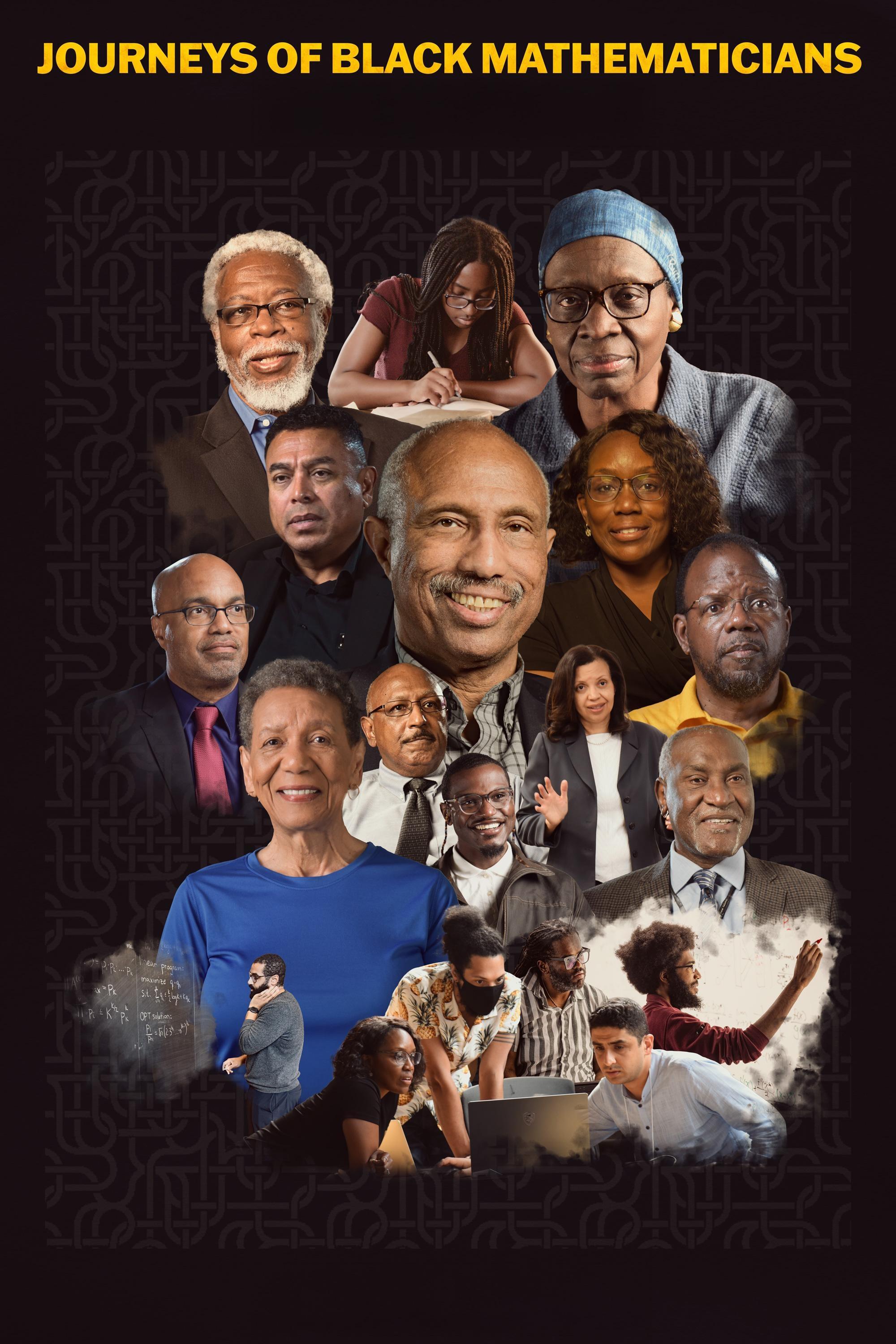 Journeys of Black Mathematicians show's poster