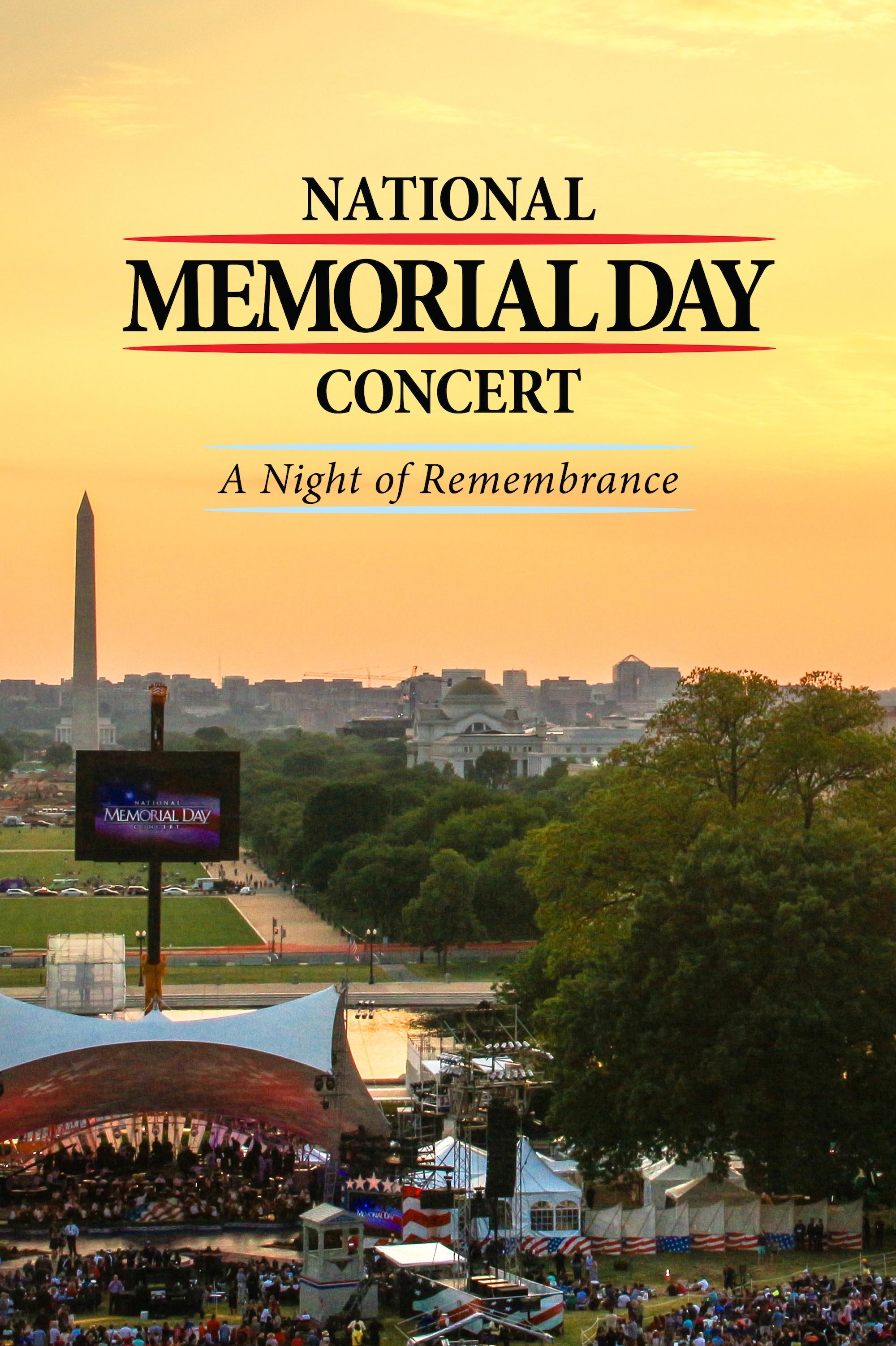 National Memorial Day Concert show's poster