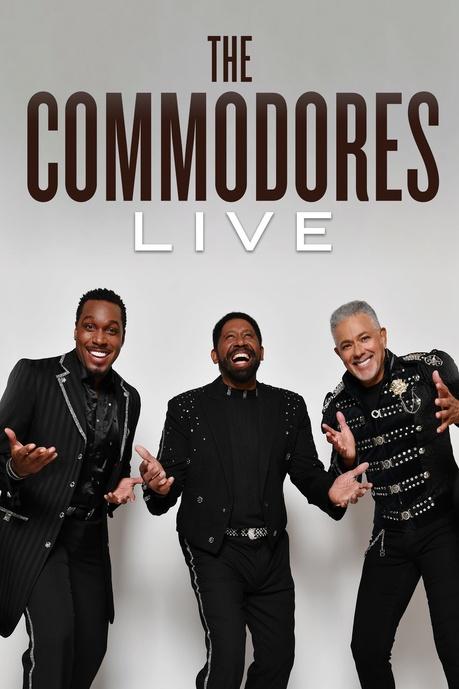 The Commodores Live Poster