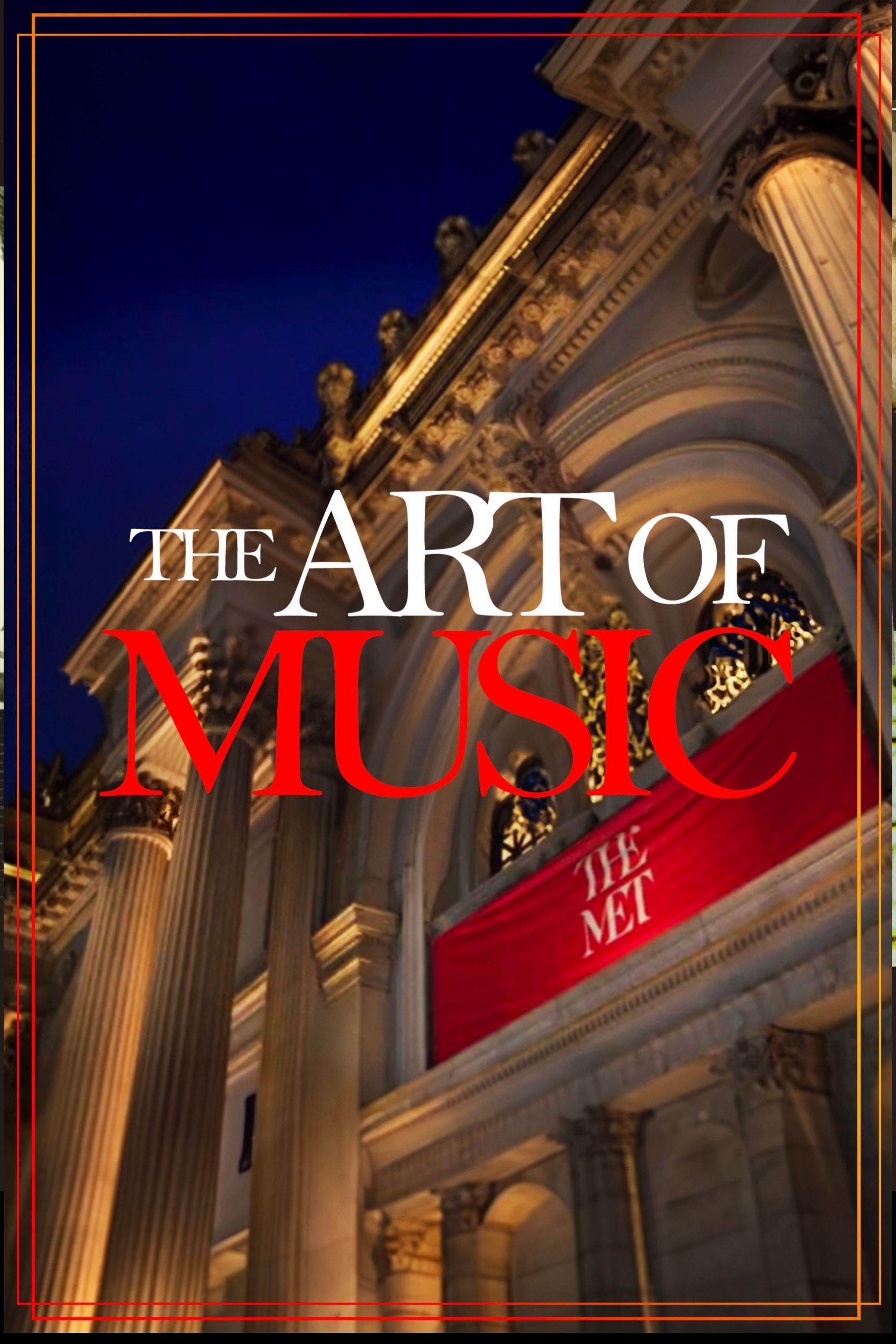 The Art of Music show's poster