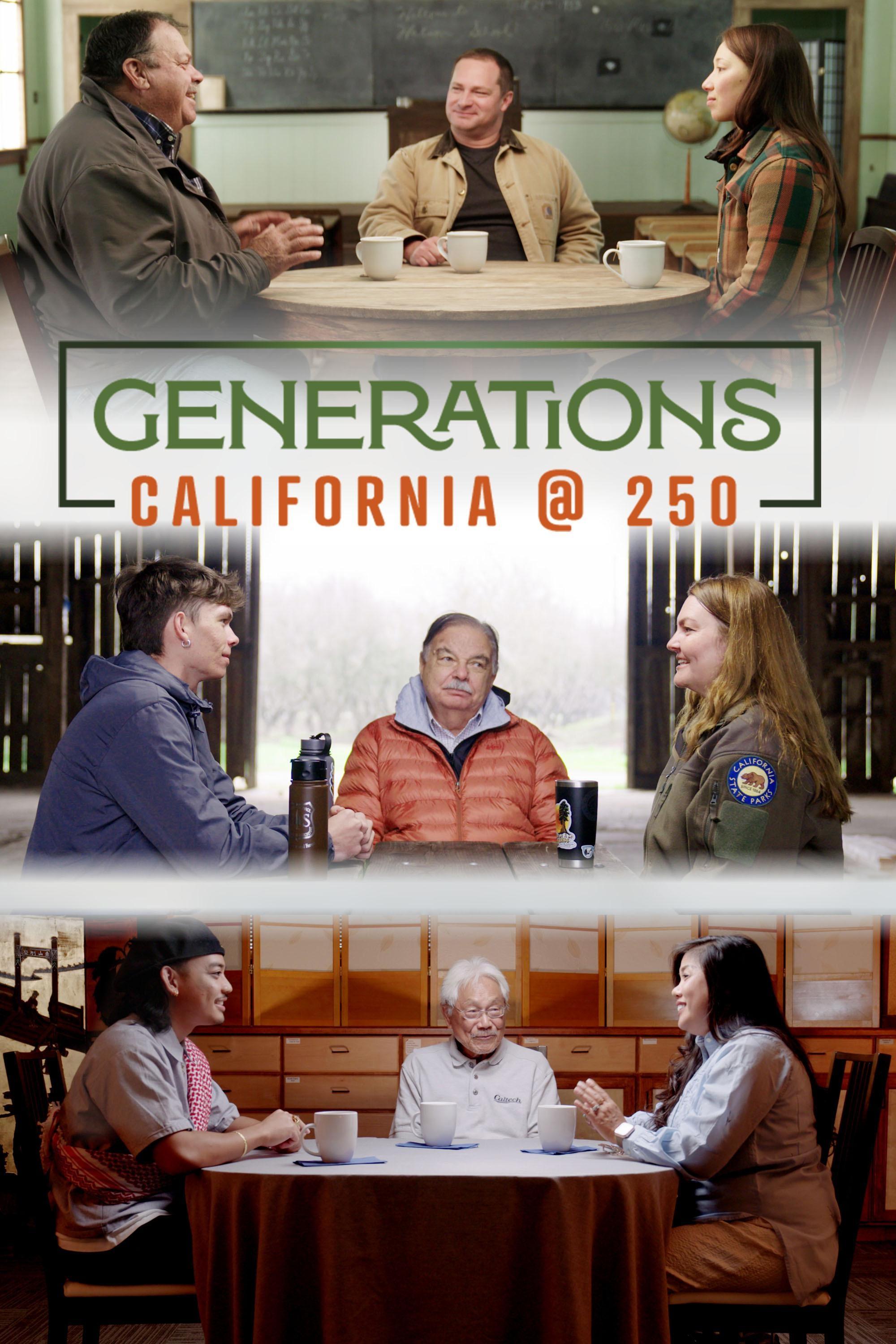 Generations: California @250 show's poster