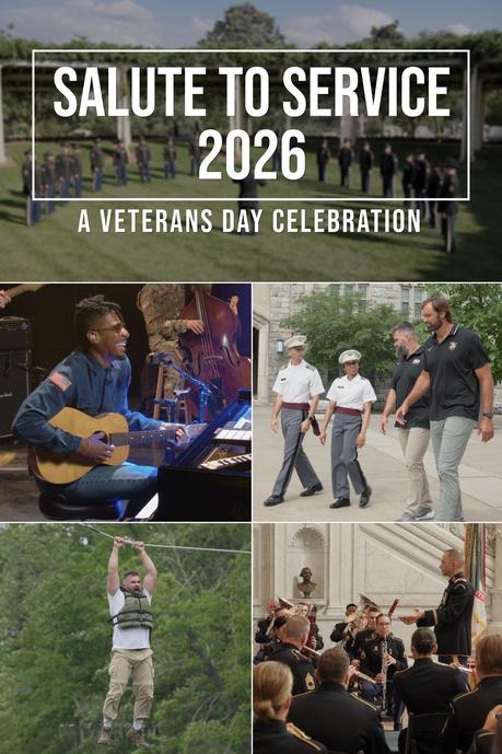 Salute to Service: A Veterans Day Celebration Poster