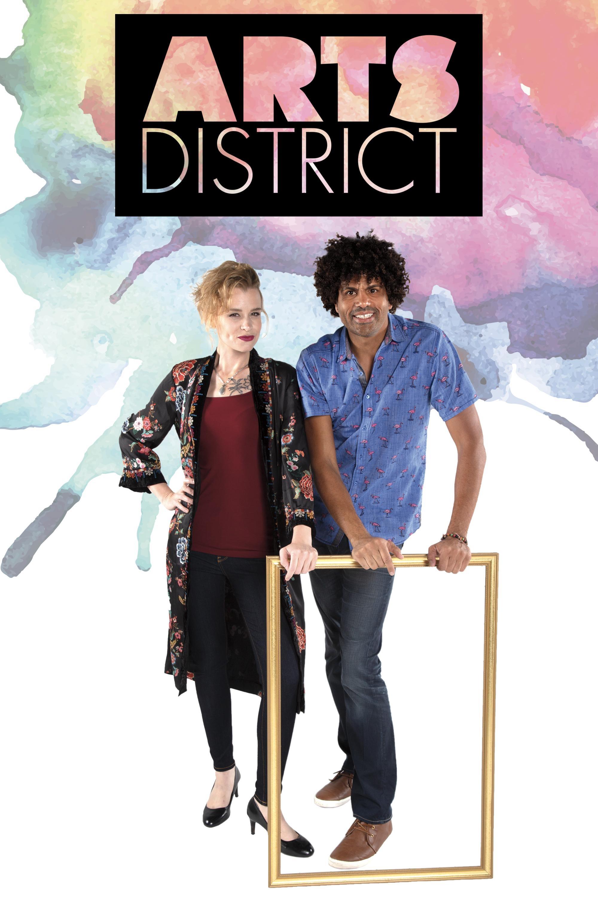 Arts District show's poster