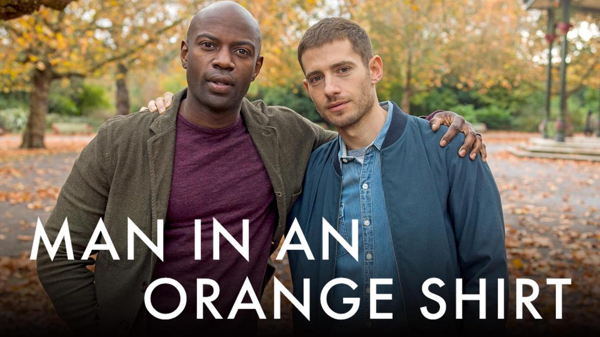 Man In An Orange Shirt