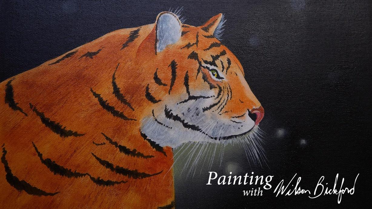 Painting with Wilson Bickford