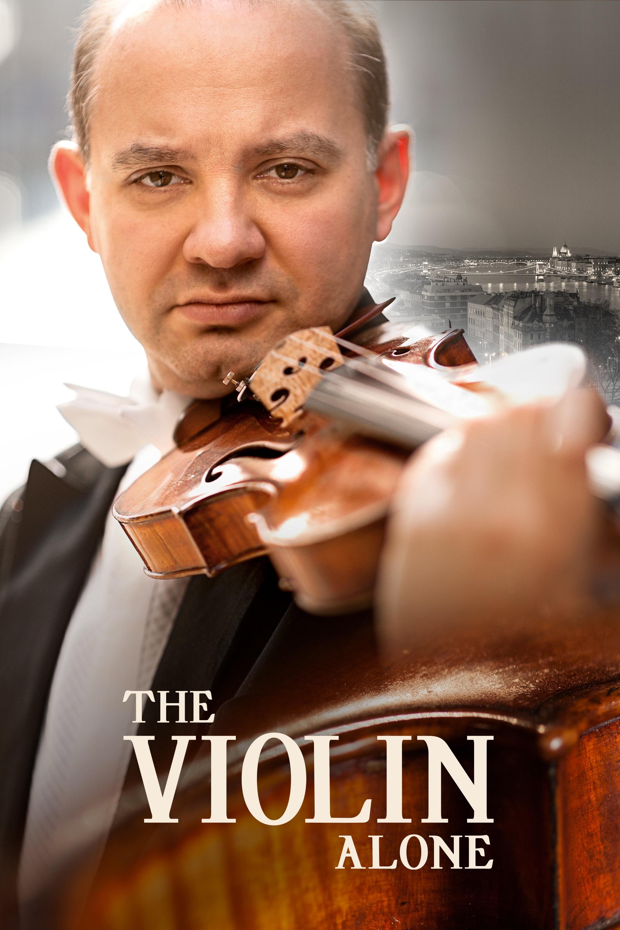 The Violin Alone show's poster