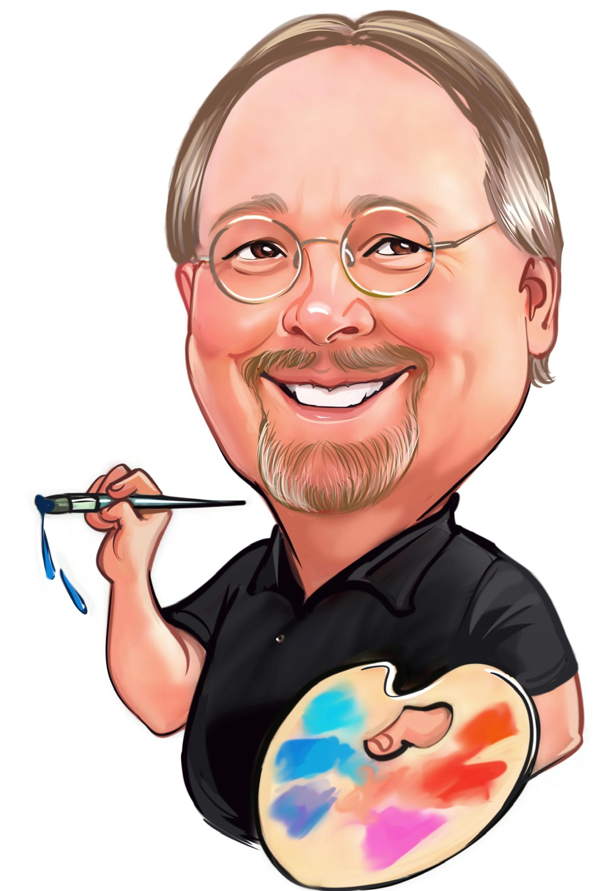 Painting with Wilson Bickford show's poster