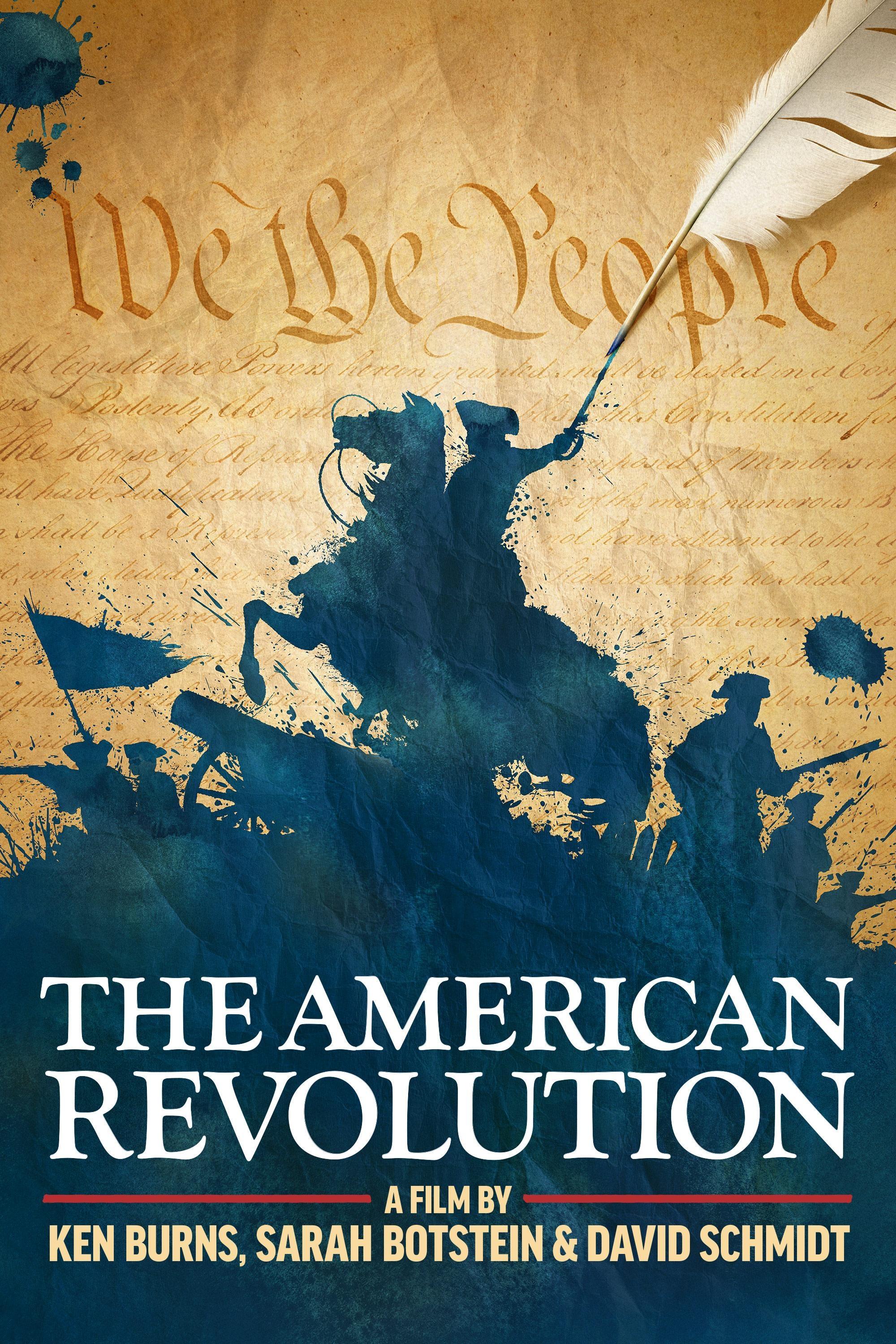 The American Revolution show's poster