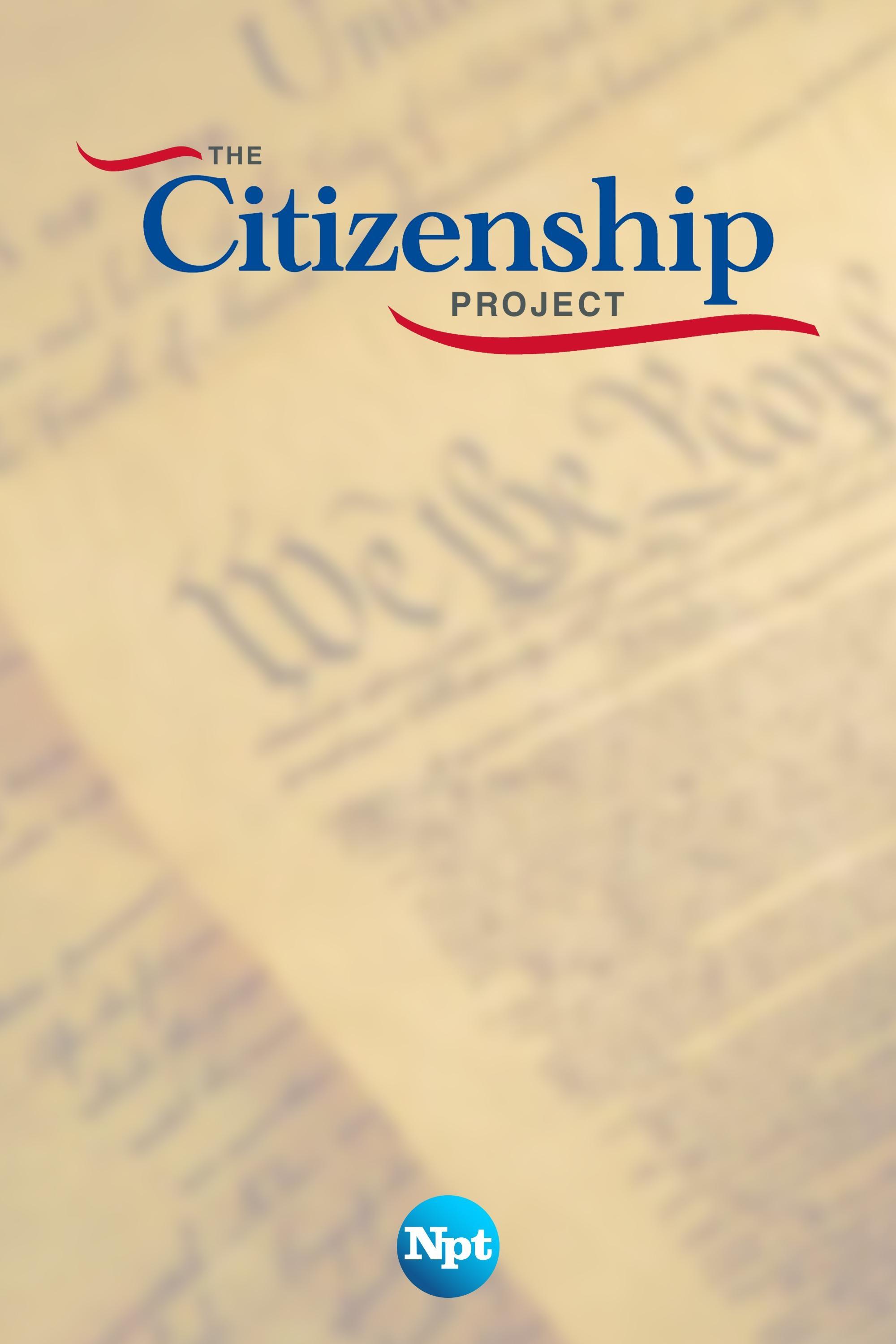 The Citizenship Project show's poster