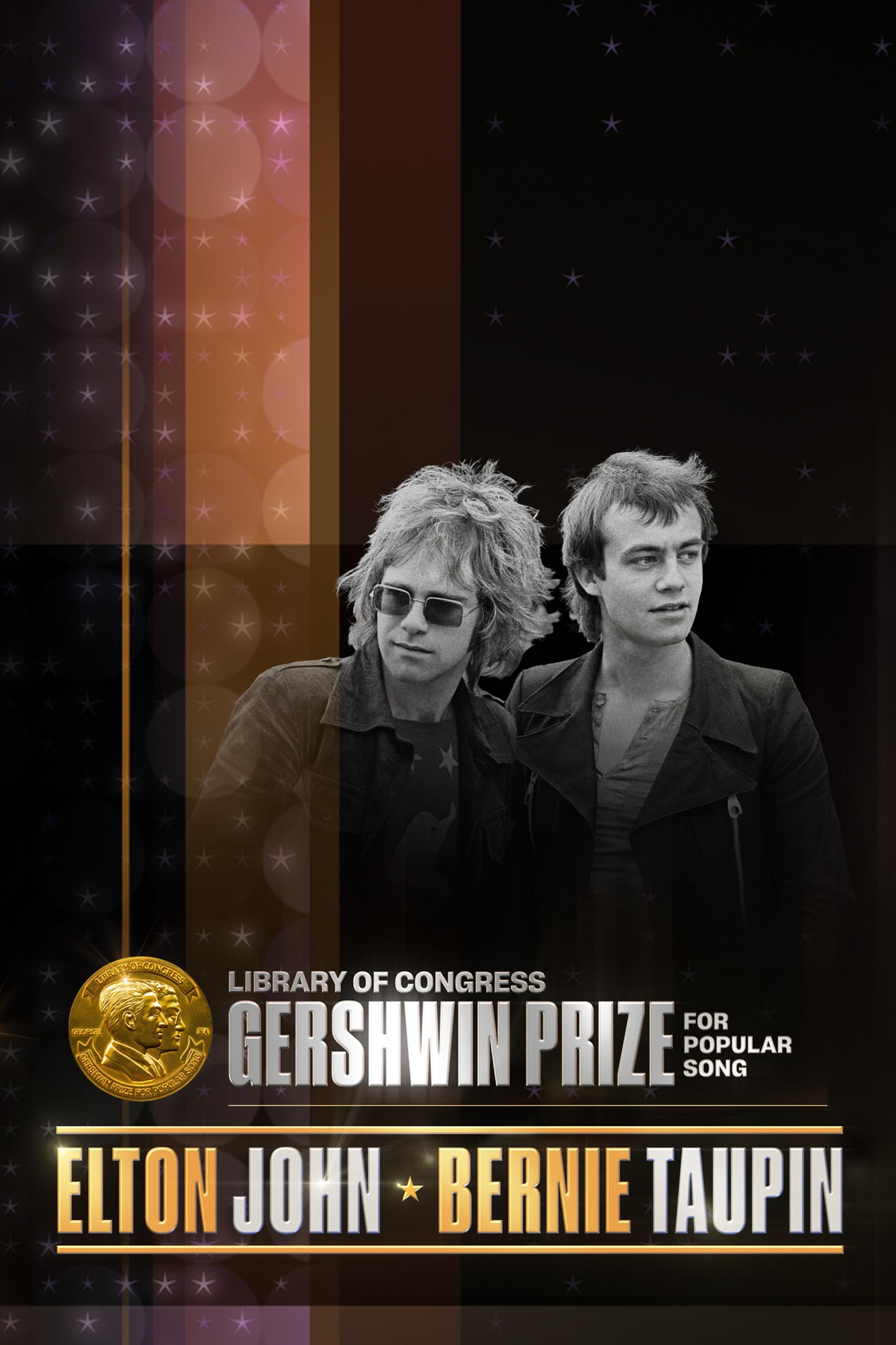 Gershwin Prize show's poster