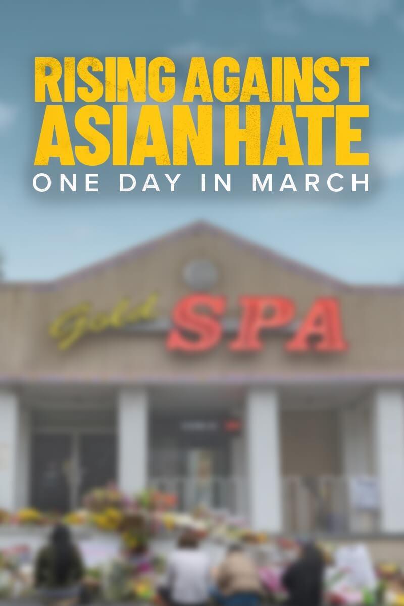 Rising Against Asian Hate: One Day in March show's poster