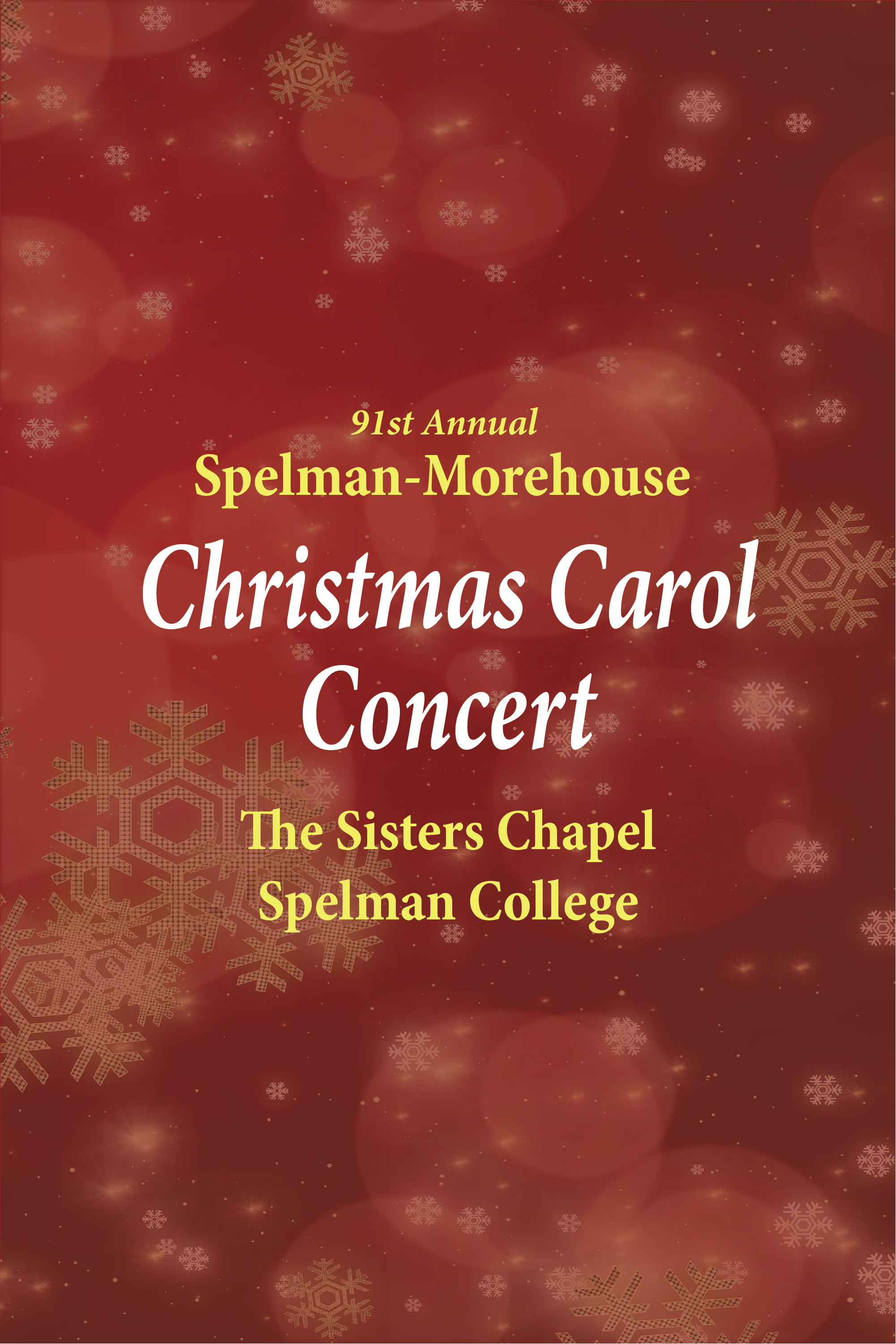 Morehouse Spelman Christmas Concert 2022 Spelman-Morehouse Christmas Carol Concert | Pbs