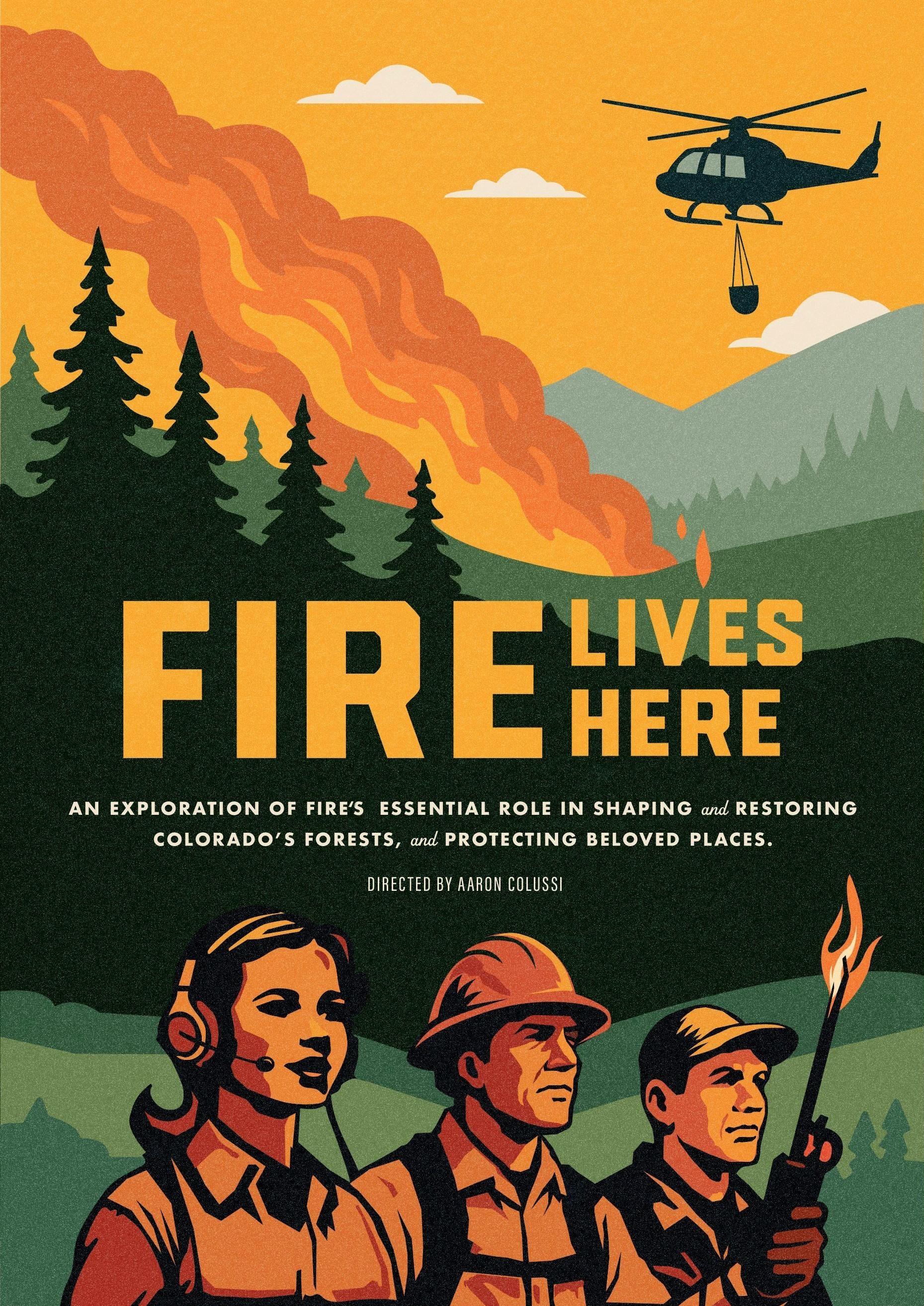 Fire Lives Here show's poster