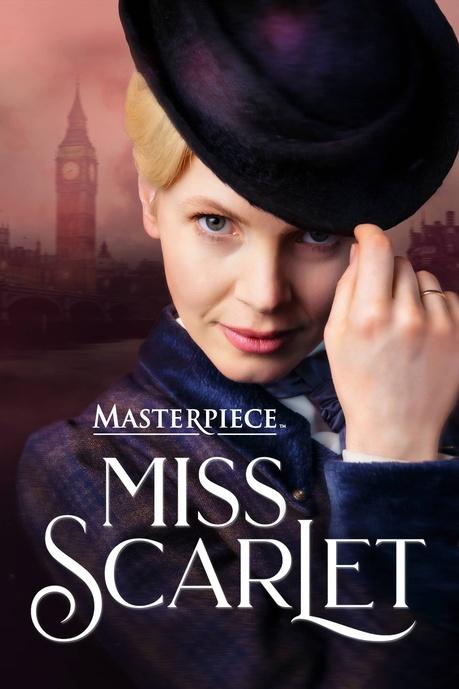 Miss Scarlet on Masterpiece Poster