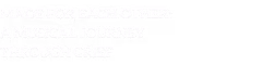 Made for Each Other: A Musical Journey Through Grief