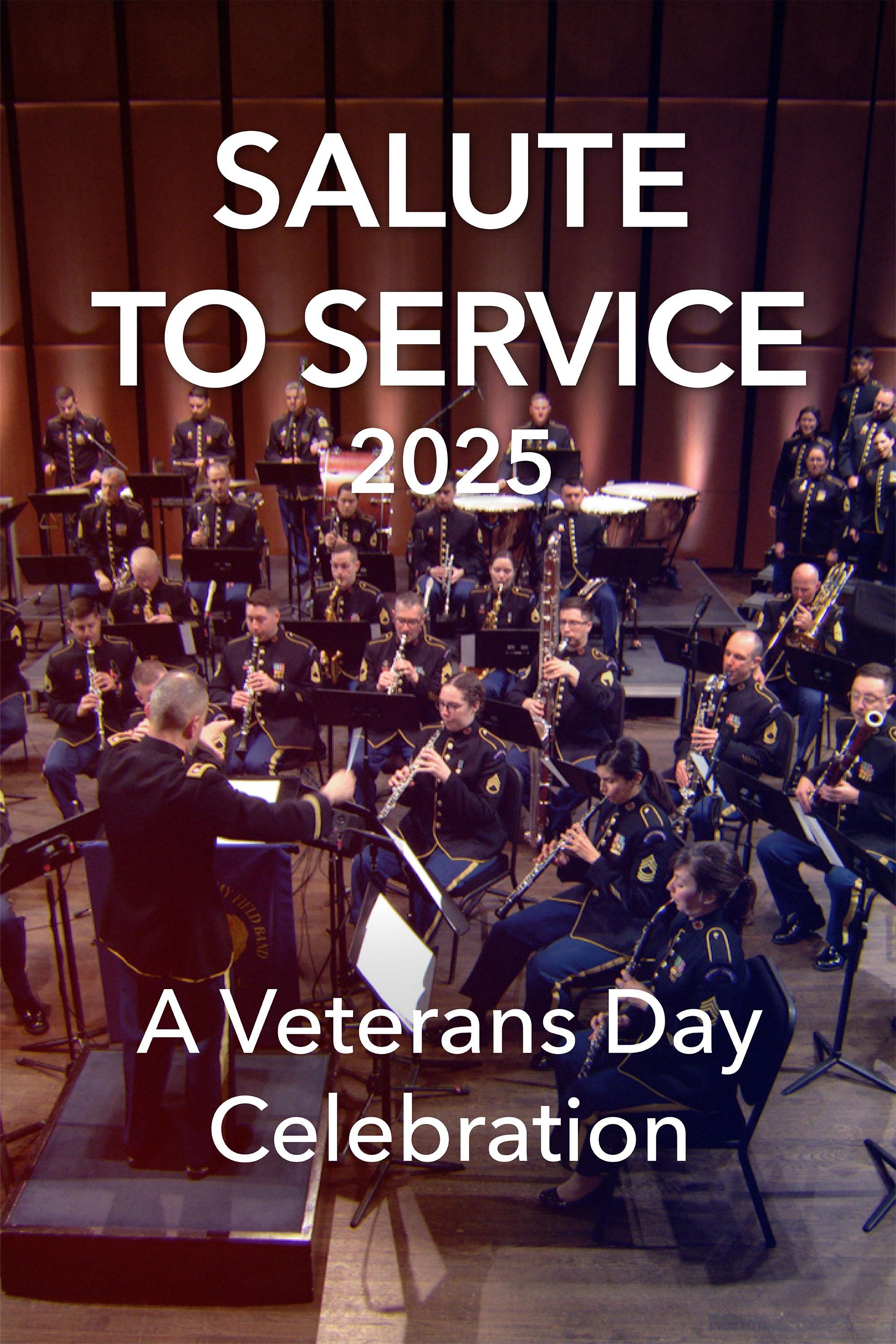 Salute to Service: A Veterans Day Celebration show's poster