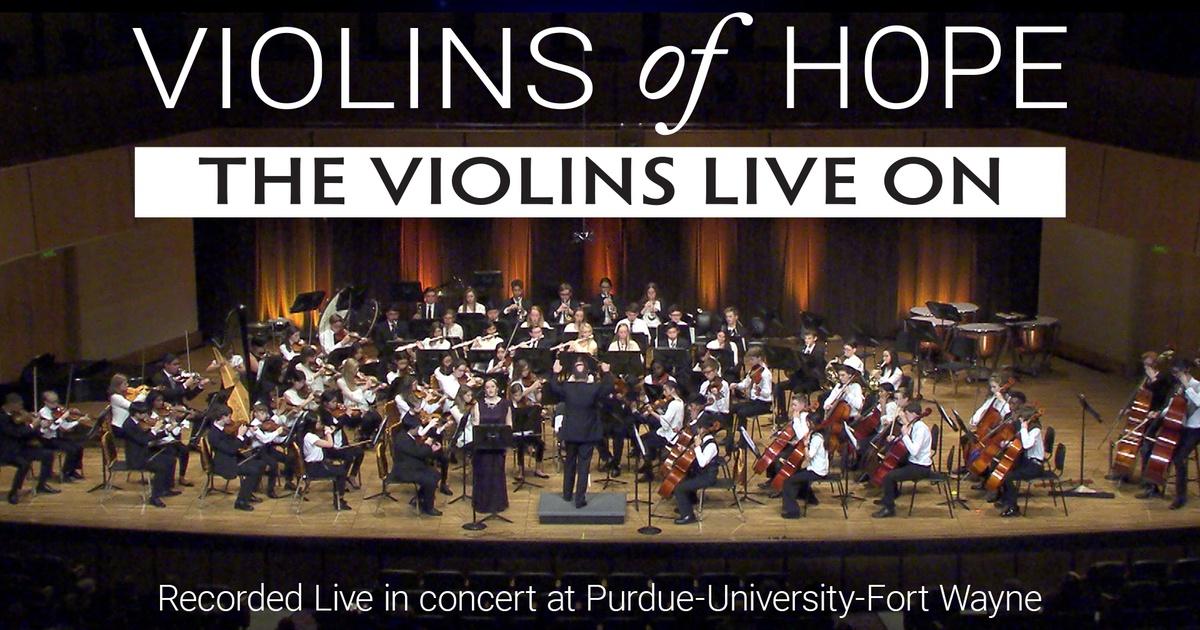 Violins of Hope The Violins Live On PBS