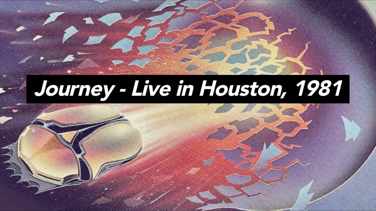 journey in concert houston 1981