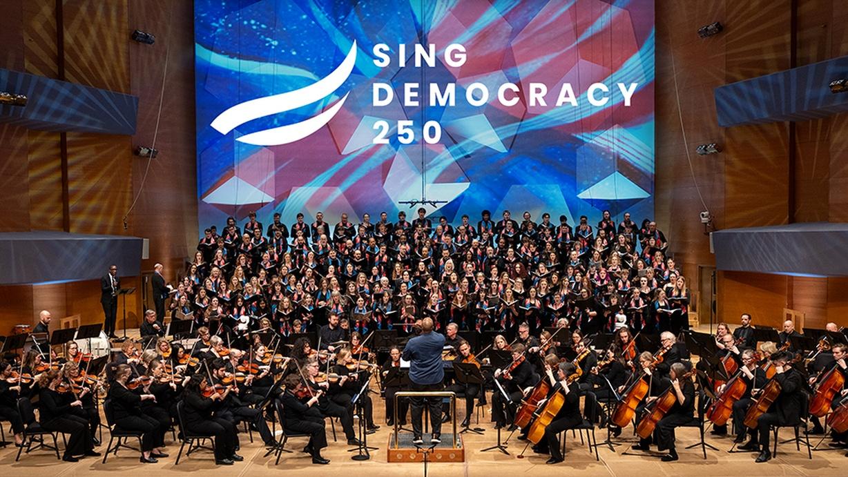 Sing Democracy 250