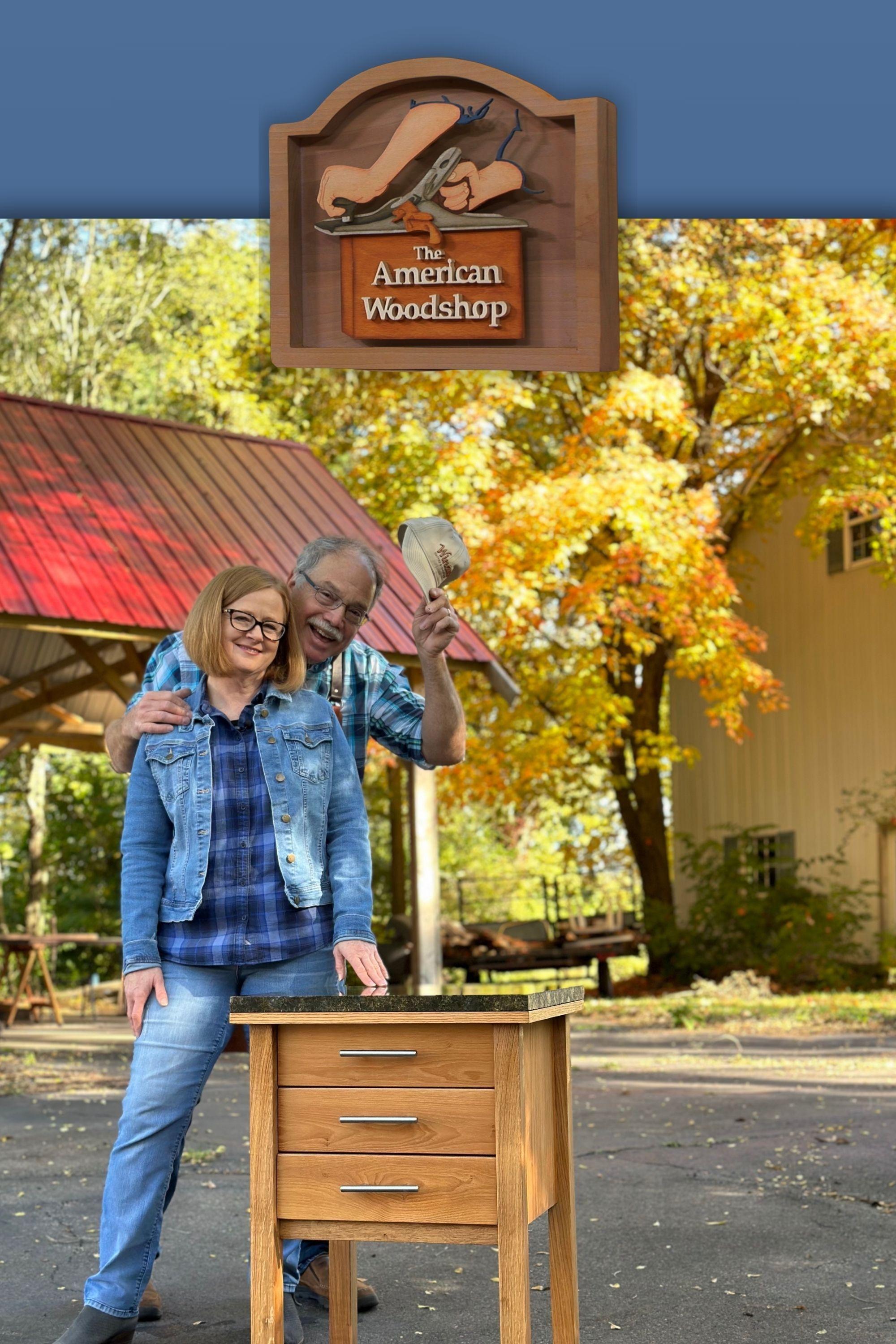 The American Woodshop show's poster