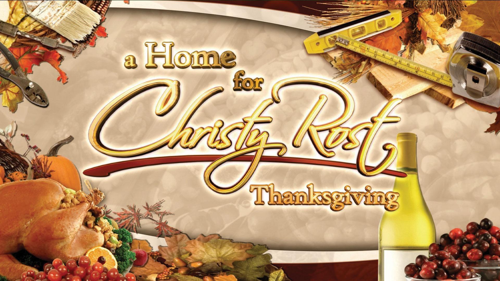 A Home for Christy Ross: Thanksgiving