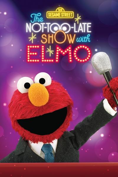 The Not-Too-Late Show with Elmo show's poster