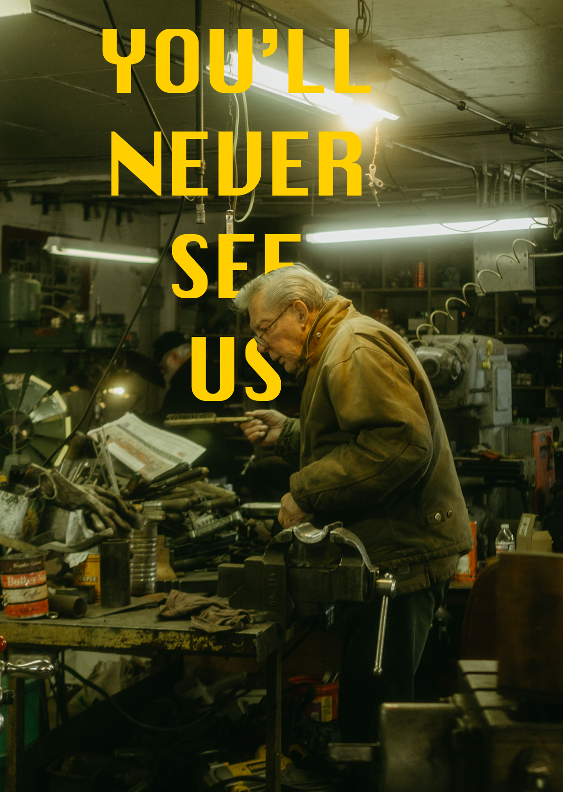 You'll Never See Us show's poster