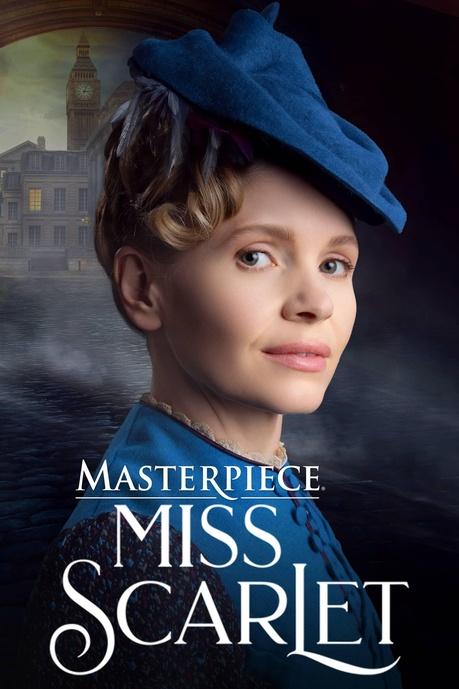 Miss Scarlet on Masterpiece Poster
