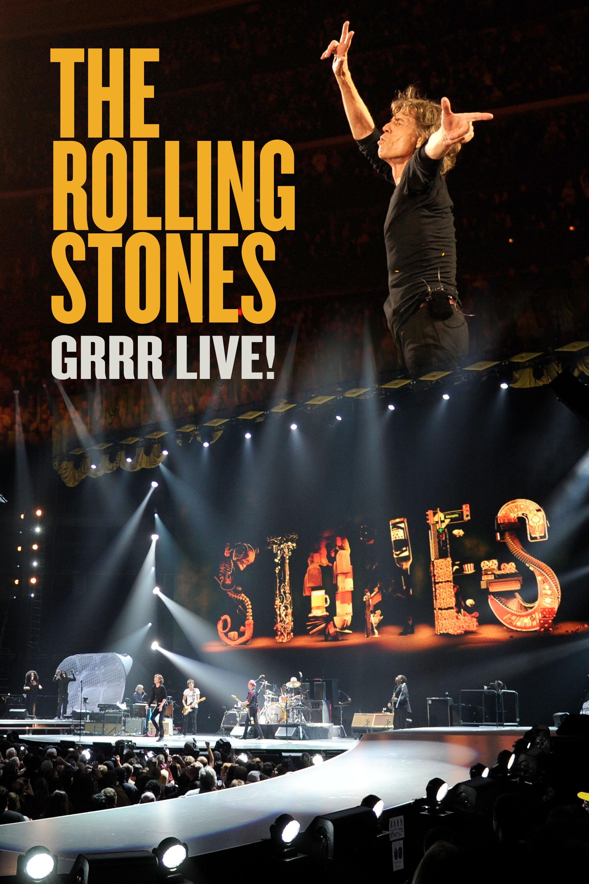 The Rolling Stones: GRRR Live! show's poster