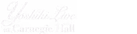 Yoshiki: Live at Carnegie Hall