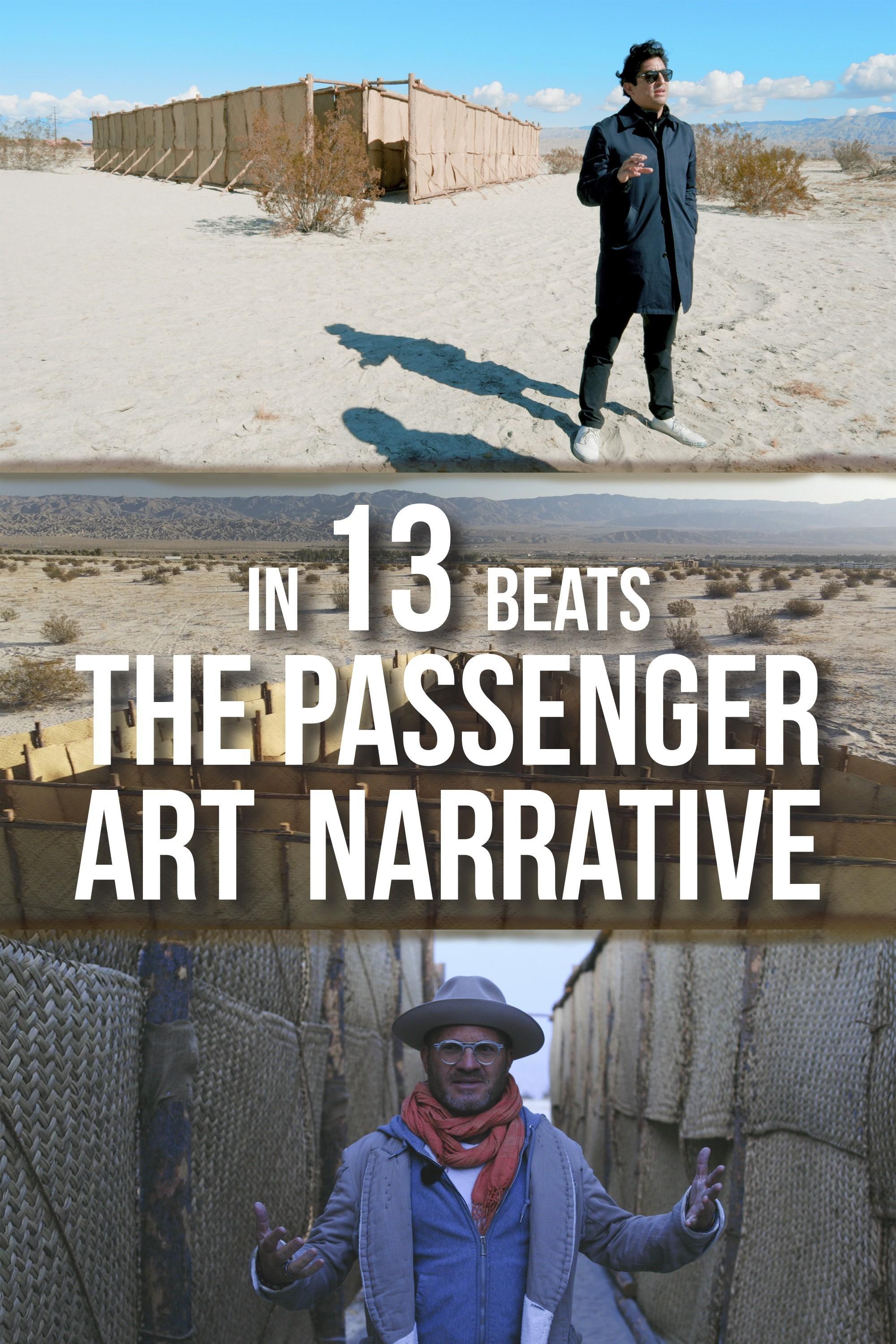 In 13 Beats: The Passenger Art Narrative show's poster