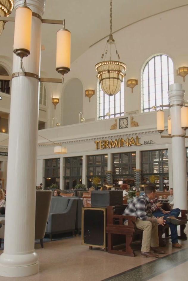 Railroad Stations in American Life show's poster