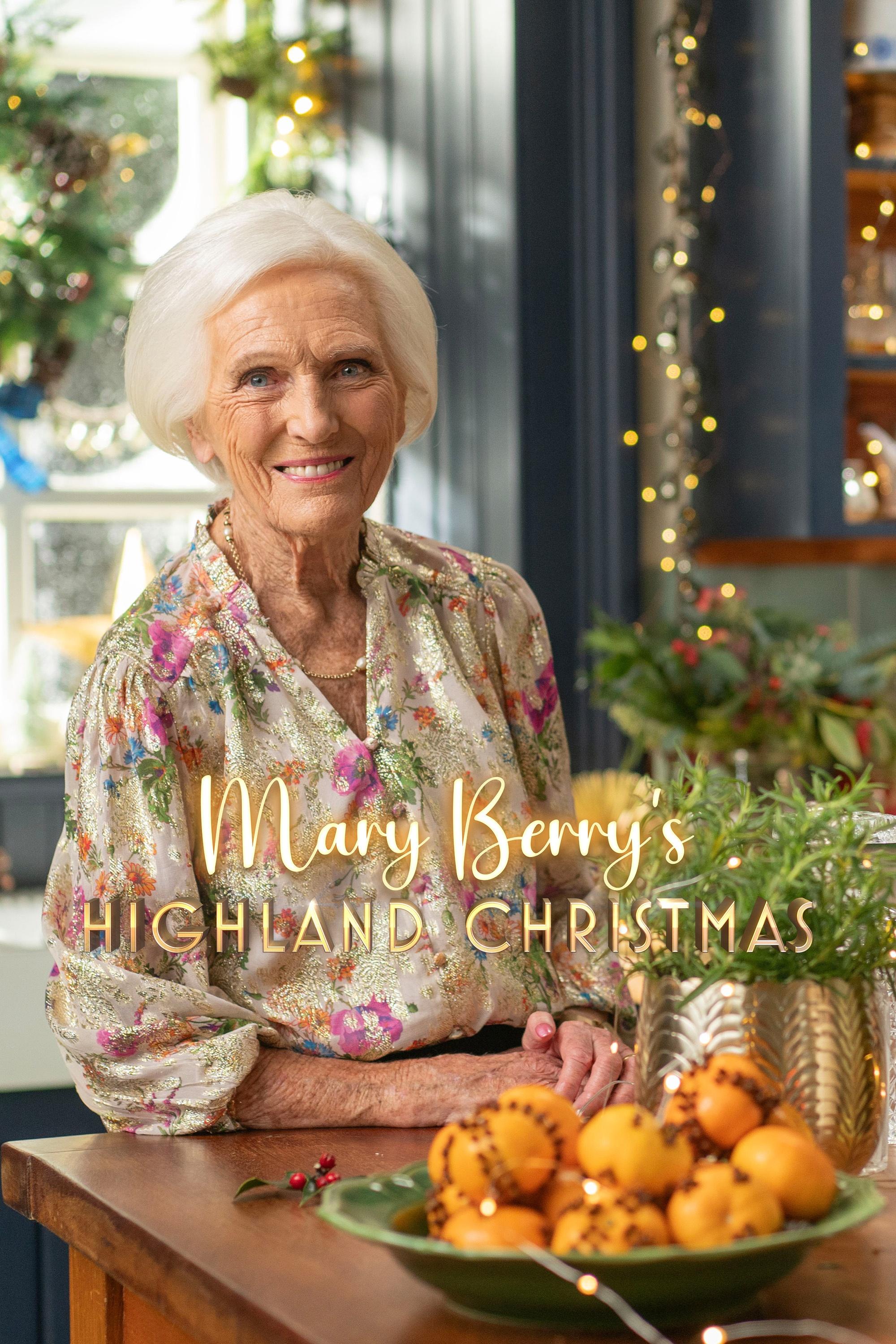 Mary Berry's Highland Christmas show's poster