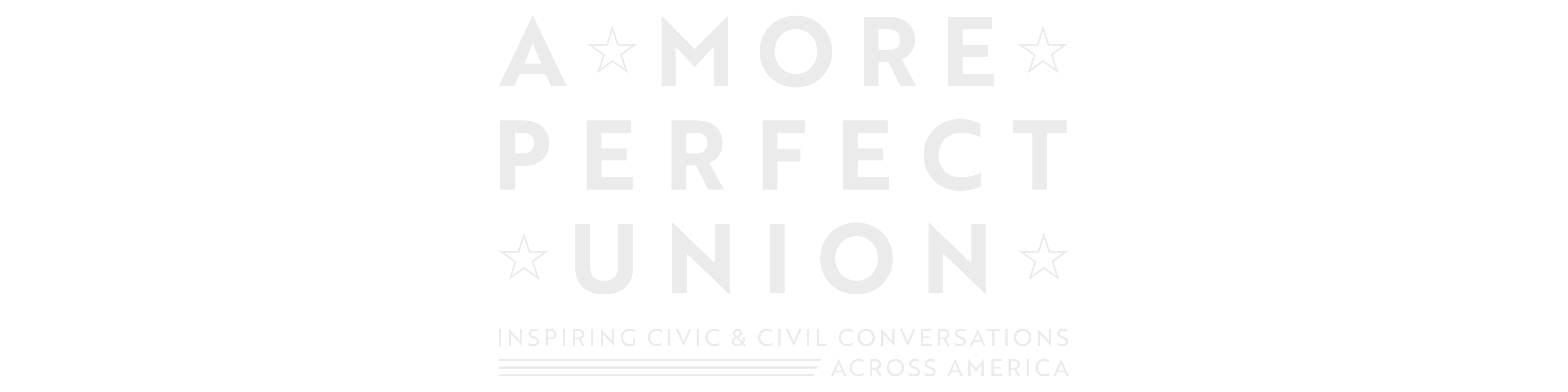 A More Perfect Union: Inspiring Civic & Civil Conversations Across America